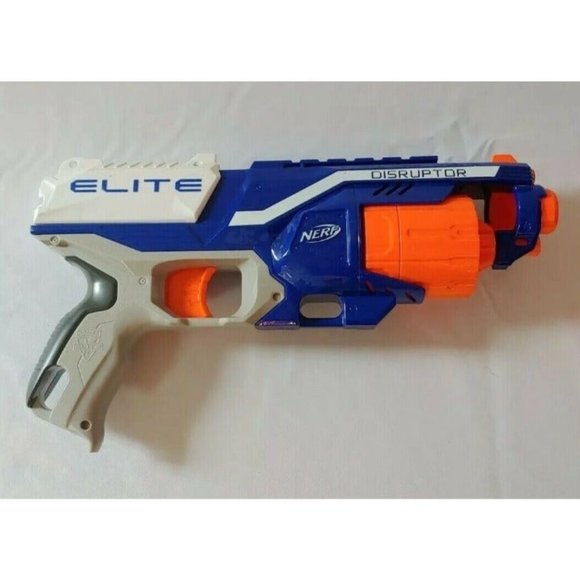 Nerf B9837F07 N-Strike Elite Disruptor Blue Model Tested and Working *NO AMMO* - Picture 1 of 11